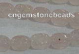 CNG704 15.5 inches 10*14mm nuggets rose quartz beads wholesale