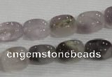 CNG706 15.5 inches 10*14mm nuggets amethyst beads wholesale