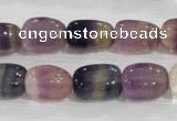 CNG707 15.5 inches 10*14mm nuggets fluorite beads wholesale