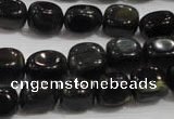 CNG712 15.5 inches 10*14mm nuggets blue tiger eye beads wholesale