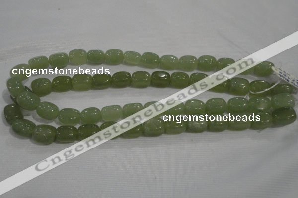 CNG715 15.5 inches 10*14mm nuggets green aventurine beads wholesale