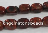 CNG719 15.5 inches 10*14mm nuggets brecciated jasper beads wholesale