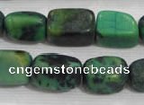 CNG727 15.5 inches 15*20mm nuggets pine turquoise beads wholesale