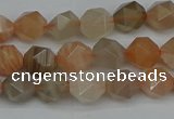 CNG7291 15.5 inches 8mm faceted nuggets moonstone beads