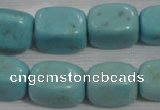 CNG730 15.5 inches 15*18mm nuggets synthetic turquoise beads wholesale