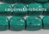 CNG731 15.5 inches 15*18mm nuggets synthetic turquoise beads wholesale