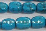 CNG732 15.5 inches 13*18mm nuggets synthetic turquoise beads wholesale