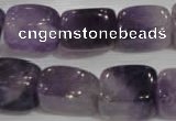 CNG733 15.5 inches 13*18mm nuggets amethyst beads wholesale