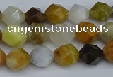 CNG7370 15.5 inches 6mm faceted nuggets mixed opal beads