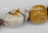 CNG74  15.5 inches 13*18mm - 25*35mm nuggets mookaite gemstone beads