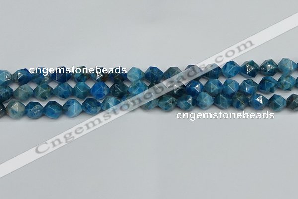 CNG7431 15.5 inches 8mm faceted nuggets apatite gemstone beads