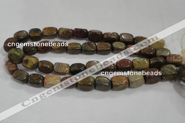 CNG745 15.5 inches 15*18mm nuggets tree agate beads wholesale