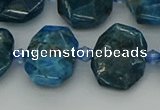 CNG7457 15.5 inches 12*16mm - 15*20mm faceted freeform apatite beads