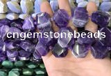 CNG7473 15.5 inches 18*25mm - 20*28mm faceted freeform amethyst beads