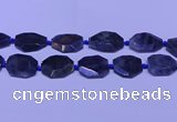 CNG7517 15.5 inches 25*35mm - 30*40mm faceted freeform labradorite beads