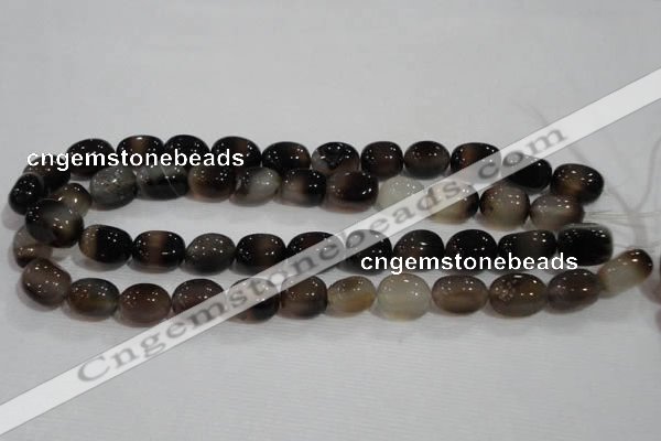 CNG752 15.5 inches 13*16mm nuggets agate beads wholesale