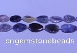 CNG7527 18*25mm - 25*35mm faceted freeform Botswana agate beads