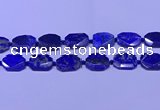 CNG7534 15.5 inches 18*25mm - 25*35mm faceted freeform lapis lazuli beads