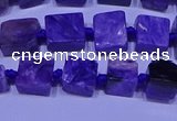 CNG7546 15.5 inches 6*8mm - 10*12mm freeform charoite beads