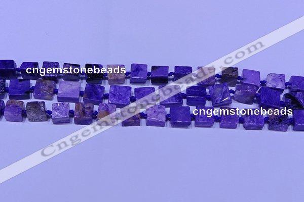 CNG7547 15.5 inches 12*14mm - 14*15mm freeform charoite beads