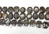 CNG7568 15.5 inches 18*25mm - 20*28mm faceted freeform bronzite beads