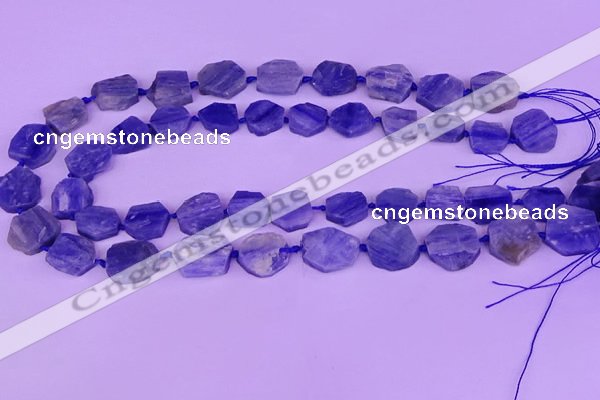 CNG7613 15.5 inches 12*12mm - 15*16mm freeform kyanite beads