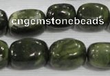 CNG762 15.5 inches 13*18mm nuggets serpentine jade beads wholesale