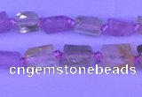 CNG7634 15.5 inches 5*7mm - 8*10mm nuggets mixed quartz beads