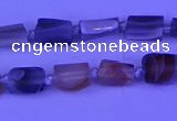 CNG7642 15.5 inches 5*7mm - 8*10mm nuggets Botswana agate beads