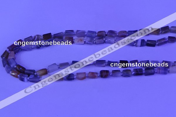 CNG7642 15.5 inches 5*7mm - 8*10mm nuggets Botswana agate beads