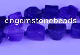 CNG7647 15.5 inches 5*6mm - 8*9mm nuggets amethyst beads