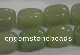 CNG769 15.5 inches 13*18mm nuggets green aventurine beads wholesale