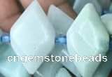 CNG7709 15.5 inches 13*20mm - 15*25mm faceted freeform amazonite beads