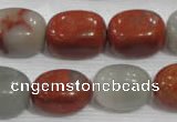 CNG773 15.5 inches 13*18mm nuggets blood stone beads wholesale