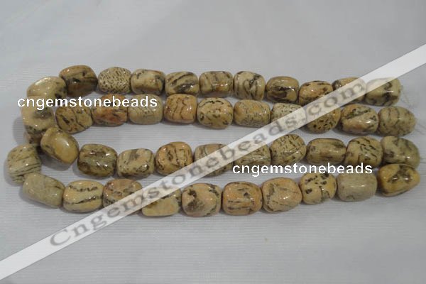 CNG775 15.5 inches 13*18mm nuggets feldspar jasper beads wholesale