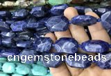 CNG7822 15.5 inches 13*18mm - 18*25mm faceted freeform sodalite beads