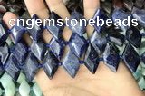 CNG7878 15.5 inches 13*20mm - 15*25mm faceted freeform sodalite beads