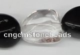 CNG79 15.5 inches 10*20mm - 20*30mm nuggets crystal & agate beads