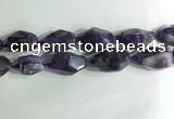 CNG7956 15.5 inches 15*25mm - 20*40mm nuggets smoky quartz beads