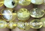 CNG8012 15.5 inches 6*8mm nuggets yellow opal beads wholesale