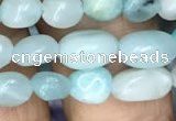 CNG8014 15.5 inches 6*8mm nuggets amazonite beads wholesale