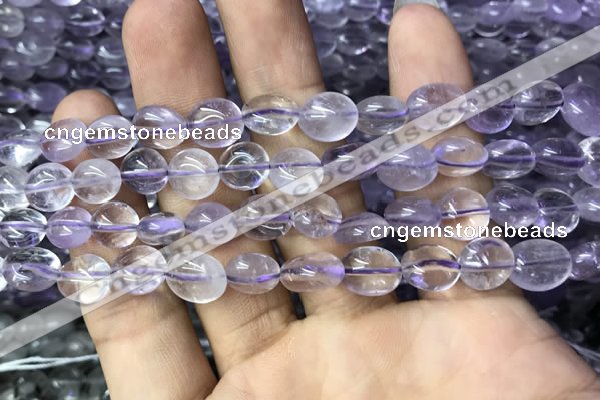 CNG8030 15.5 inches 8*10mm nuggets light amethyst beads wholesale