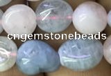 CNG8037 15.5 inches 8*10mm nuggets morganite beads wholesale