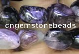 CNG8045 15.5 inches 8*10mm nuggets charoite beads wholesale