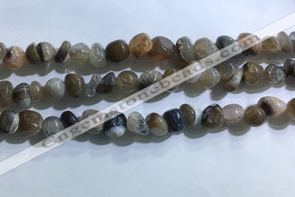 CNG8109 15.5 inches 6*8mm - 10*12mm agate gemstone chips beads