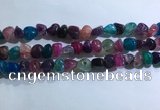 CNG8110 15.5 inches 6*8mm - 10*12mm agate gemstone chips beads