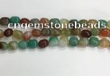 CNG8122 15.5 inches 8*12mm nuggets agate beads wholesale