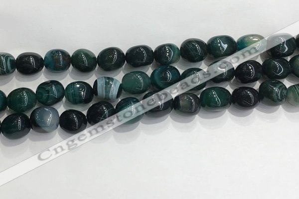 CNG8123 15.5 inches 8*12mm nuggets agate beads wholesale