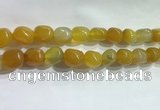 CNG8150 15.5 inches 10*14mm nuggets agate beads wholesale