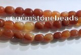 CNG8155 15.5 inches 10*14mm nuggets agate beads wholesale